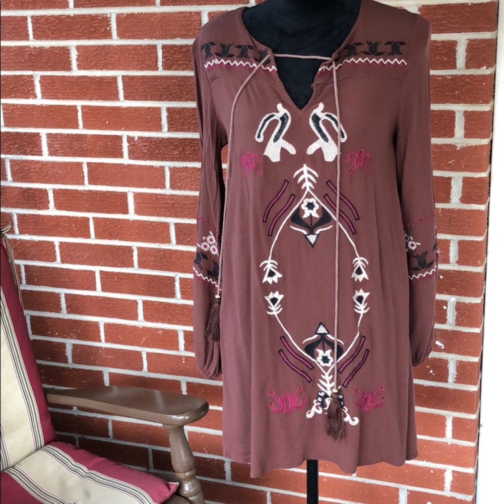 Brown Dress